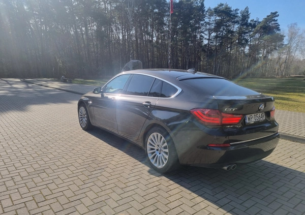 BMW 5GT cena 59900 przebieg: 263824, rok produkcji 2013 z Koło małe 277